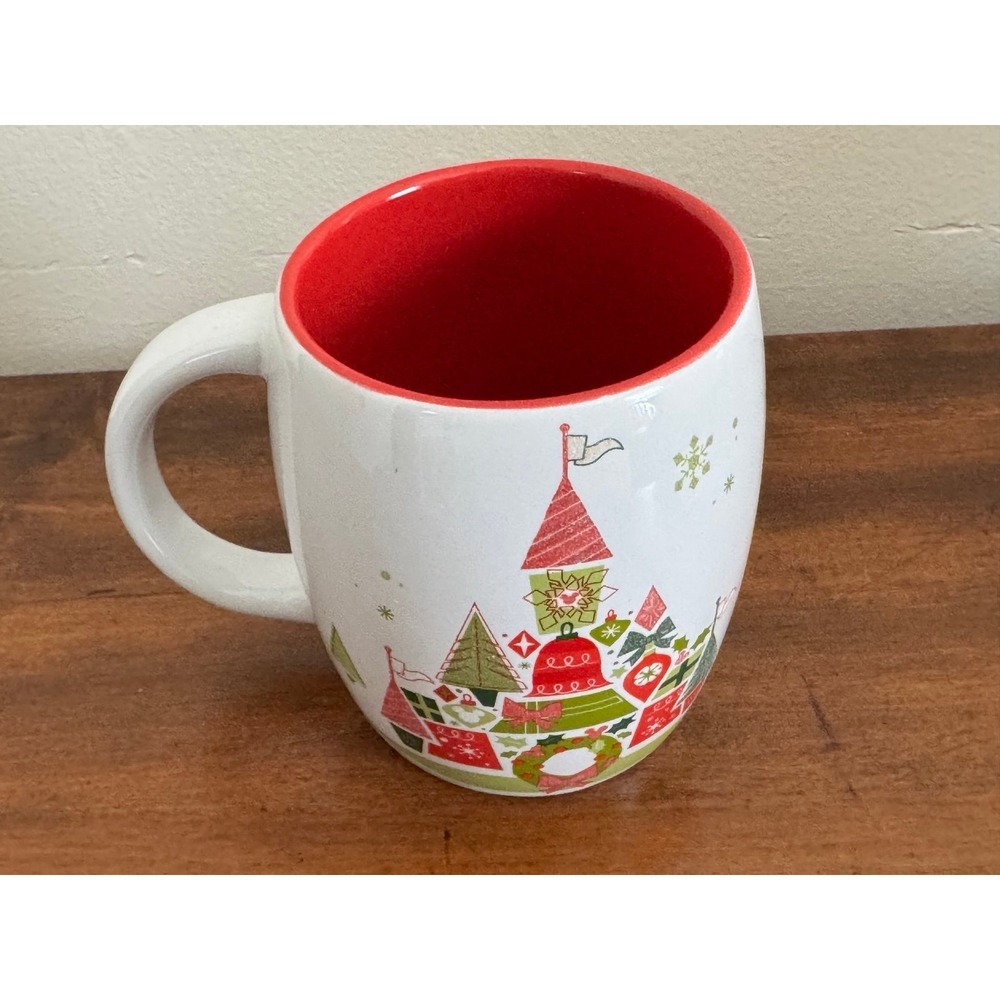 Starbucks Disney Parks Christmas Mug with Original Box